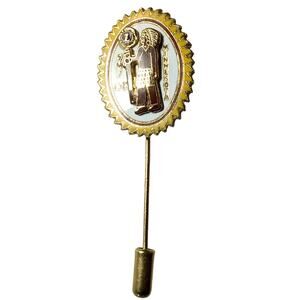 1982 Lions Club International, Indian Chief Lapel Broach Stick Pin, 5M7 MN